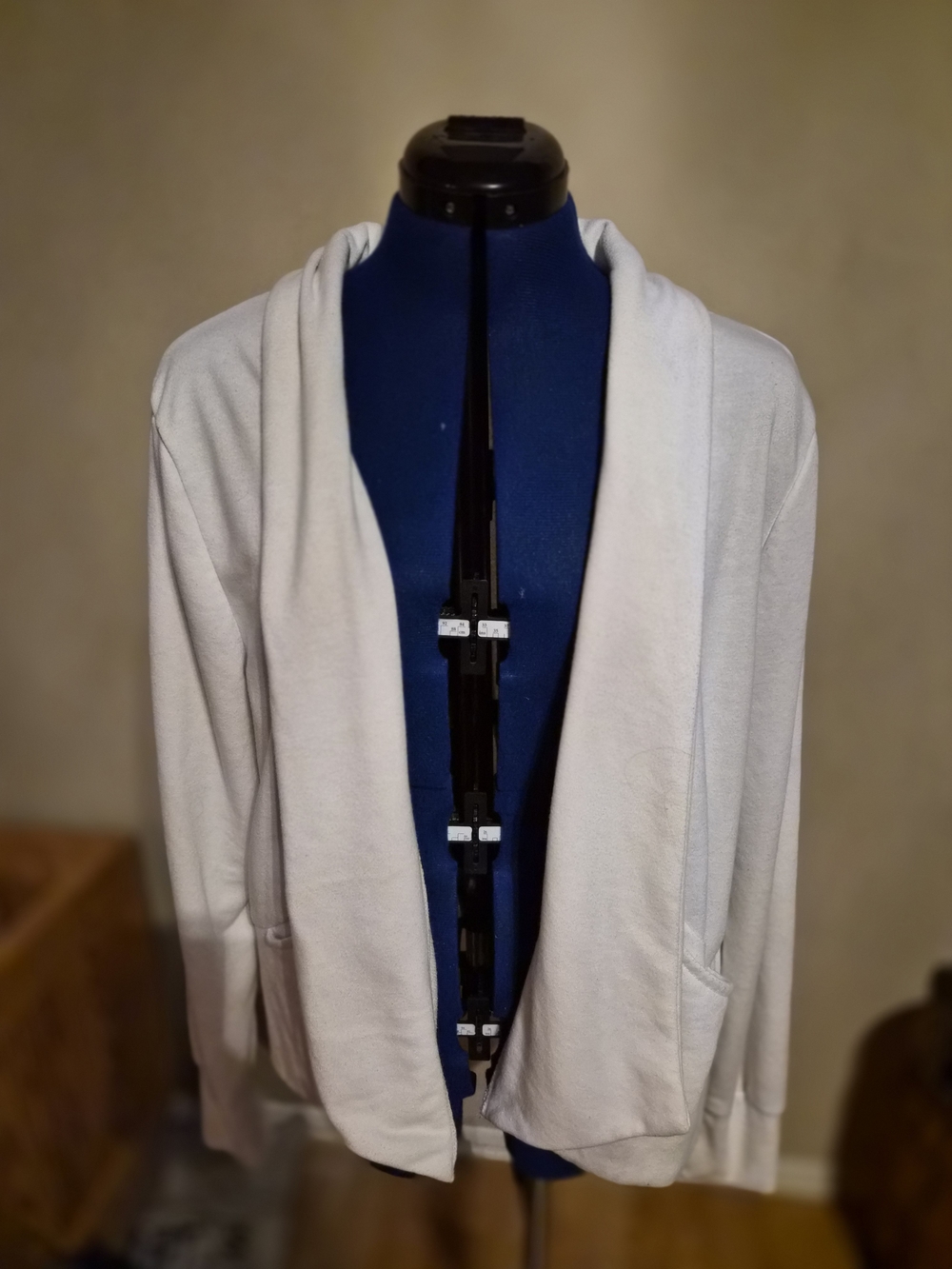 Source Unknown White Open-Front Women's Cardigan